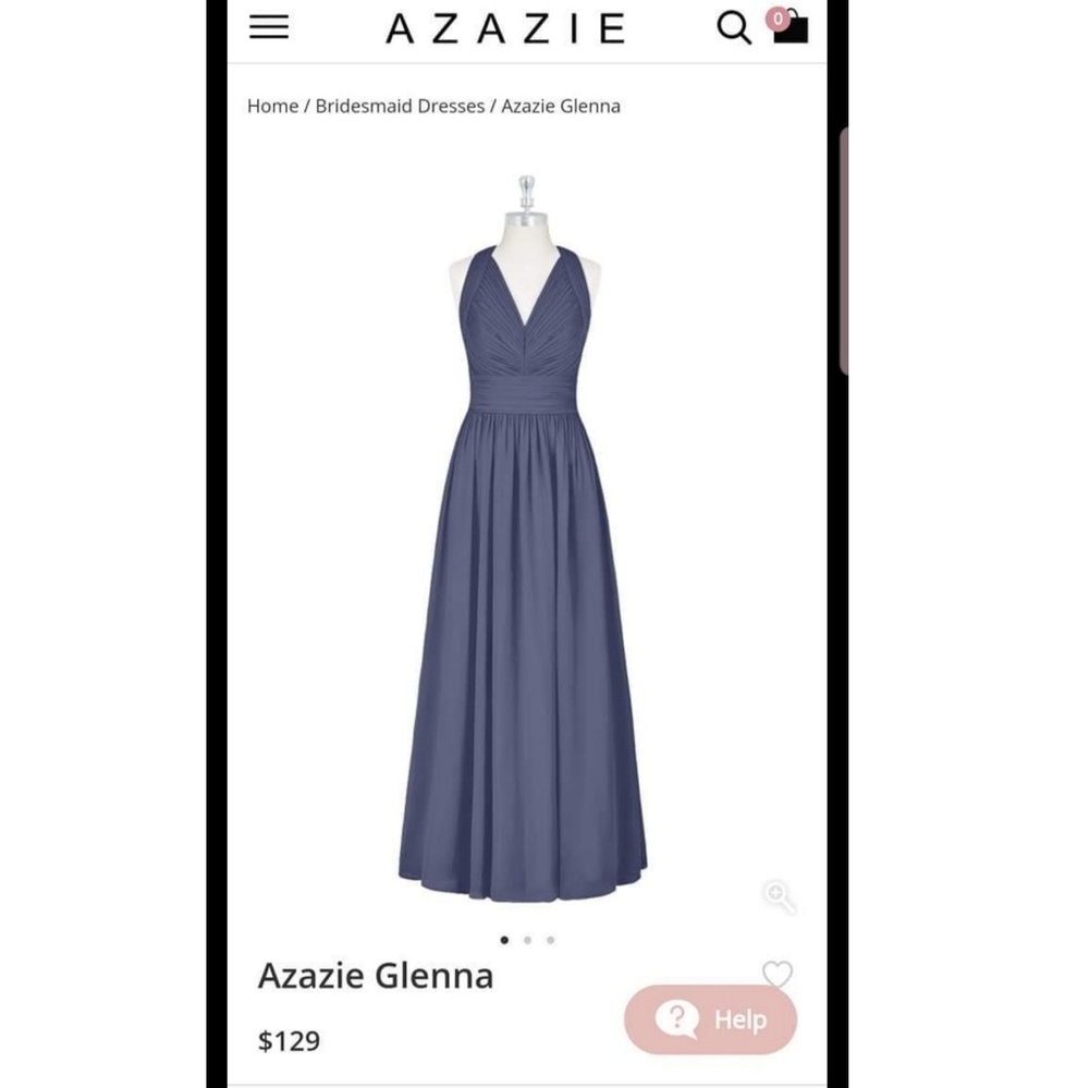 Azazie Glenna Full Length Formal Dress